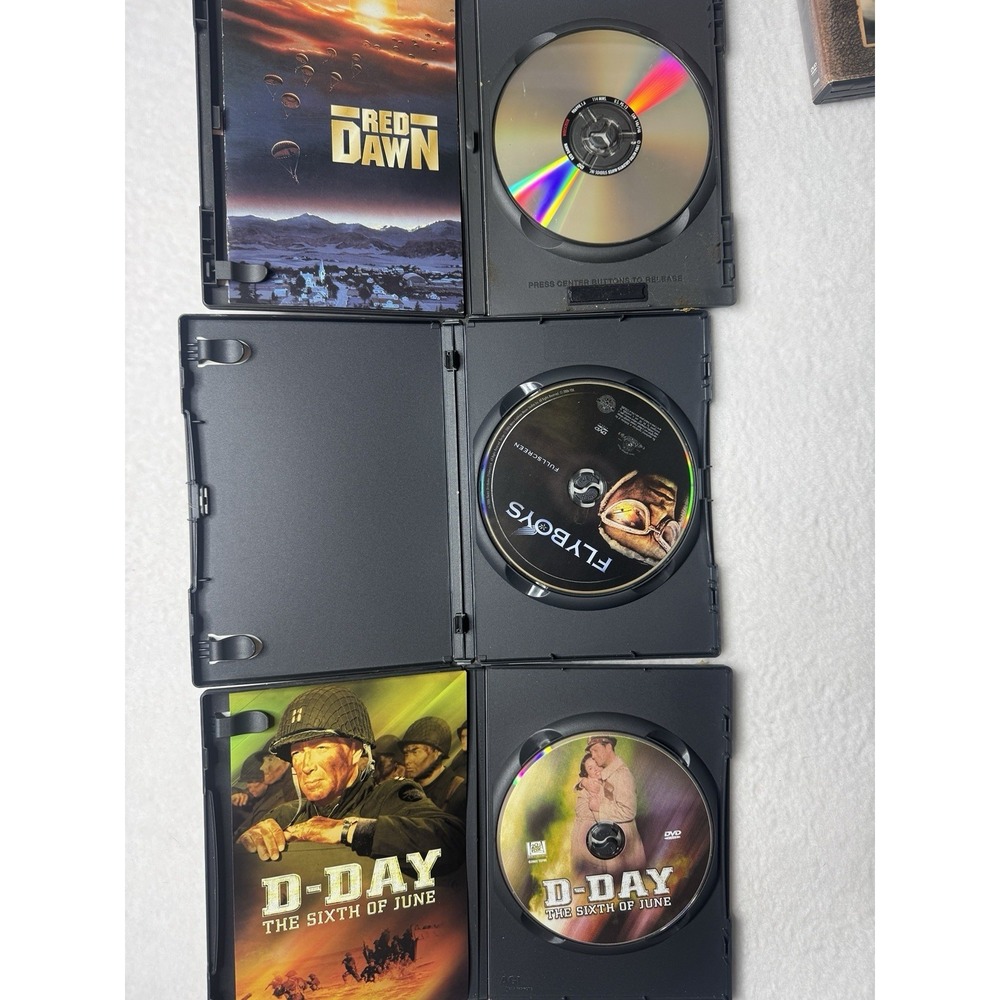War DVD Movie Lot Pearl Harbor, Red Dawn, Flyboys, Pianist EUC - Picture 2 of 8